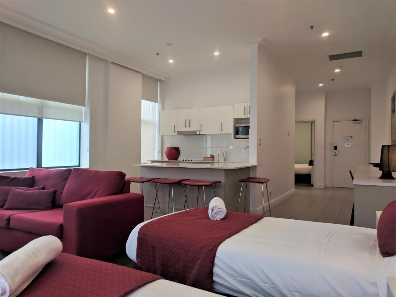 Aparthotel Nesuto Woolloomooloo Sídney Exterior foto